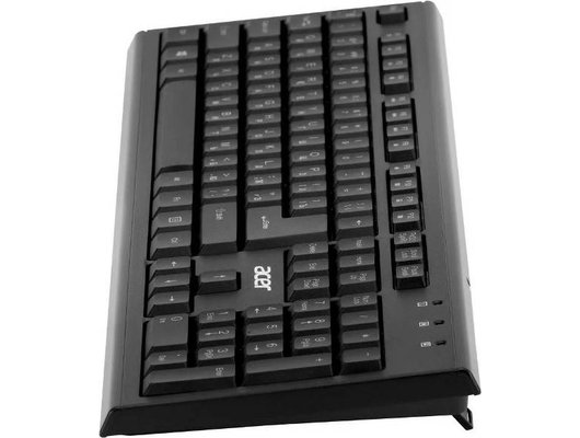 Клавиатура+мышь Acer OKR120 Wireless черный (ZL.KBDEE.007)